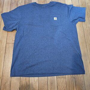 Carhartt Heavyweight T-shirt 2XL Blue Men's